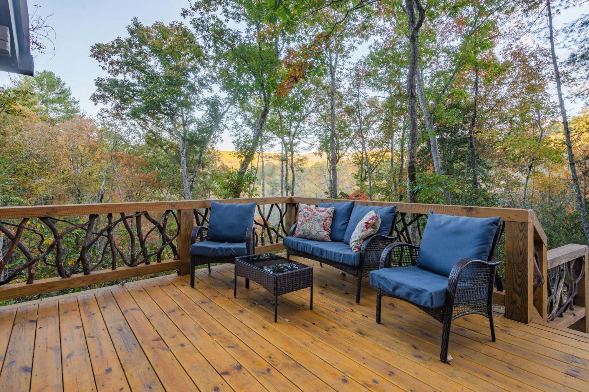Log Cabin With Mountain View And Privacy Blue Ridge Kültér fotó